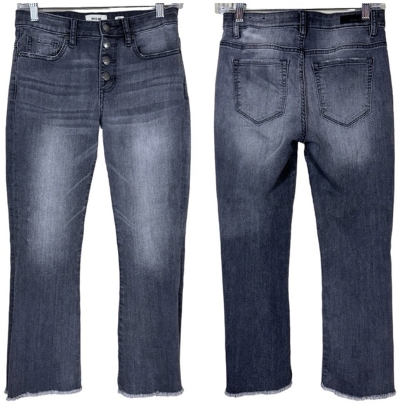 MISS ME Mid-Rise Cropped Jeans Women's Size 27 straight Spring! - Picture 1 of 10